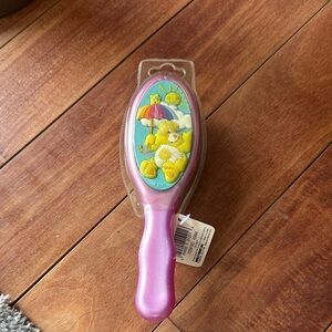 Vintage Care Bears Kids Hair Brush - Purple and Yellow
